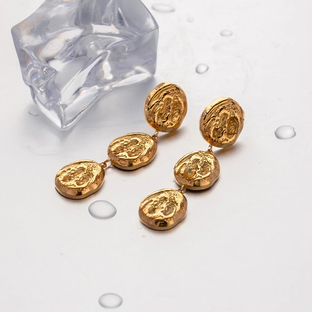 Boucles d'Oreilles Tombantes Agapé