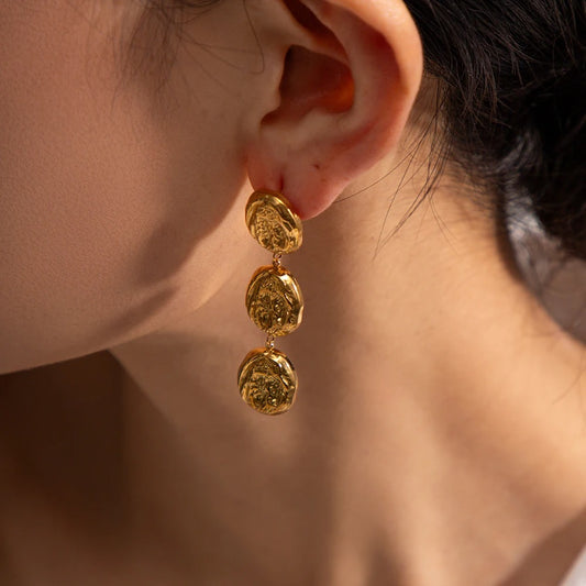 Boucles d'Oreilles Tombantes Agapé