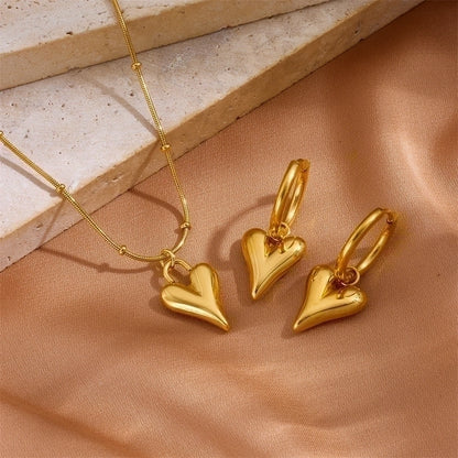 Ensemble Collier, Boucles d'Oreilles, Bracelet Hébé